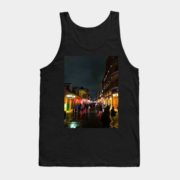 The Colours of Bourbon Street Tank Top by Steves-Pics